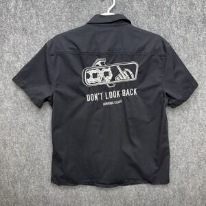 Lurking Class Work Shirt full zip dont look back men's size XL